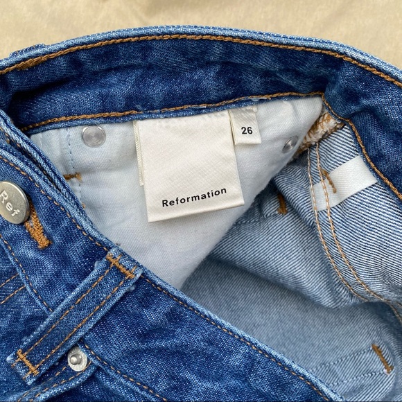 🚫SOLD🚫 REFORMATION High Cigarette Jean 👖 - Picture 5 of 6